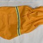 Dog Rain Jacket Medium Orange Reflective Strip Pocket Hooded