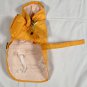 Dog Rain Jacket Medium Orange Reflective Strip Pocket Hooded