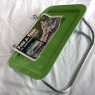 Vintage MarshAllan Metal Fold a Table Tray Green Lounger Chair #1217 Snap On Vintage MarshAllan Metal Fold a Table Tray Green Lounger Chair #1217 Snap On