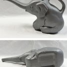VTG 1996 Union Products Plastic Elephant Shaped Garden Watering Can Gray
