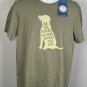 Life is Good Be the Person Your Dog Thinks You Are Crusher T Shirt Mens Medium