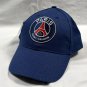 NWT Paris Saint-Germain PSG Soccer team Baseball Hat Blue Embroidered