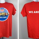 New Union Pacific Railroad Family Days We Are One T Shirt Mens Large UPRR Red New Union Pacific Railroad Family Days We Are One T Shirt Mens Large UPRR Red