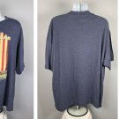 New Holland Seed Farming T Shirt Mens 4XL Blue 50/50 American Flag Logo New Holland Seed Farming T Shirt Mens 4XL Blue 50/50 American Flag Logo