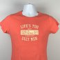Schells Party Patrol Lifes Too Short to Party w/ Ugly Men Shirt Women Large Beer