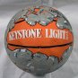 New Keystone Light Beer Full Size Leather Rawlings Basketball Advertising