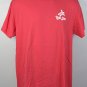 Ron Jon Surf Shop Panama City Beach Turtle Logo T Shirt Mens Large Pink Cotton