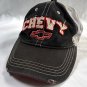 Chevrolet Chevy Baseball Snapback Hat Mens Raised Logo Distressed
