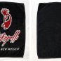 Kokopelli alto New Mexico Golf Bag Towel 100% Cotton Black Red Logo