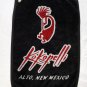 Kokopelli alto New Mexico Golf Bag Towel 100% Cotton Black Red Logo