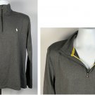 Ralph Lauren Polo Performance Half Zip Pullover Shirt Medium Gray Polyester Ralph Lauren Polo Performance Half Zip Pullover Shirt Medium Gray Polyester