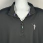 William Bill Murray Golf Half Zip Pullover Jacket  Mens XL Polyester Spandex