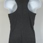 Jim Beam Devils Cut Bourbon Tank Top Shirt Womens Medium Gray Barrel Logo
