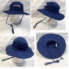 Lowe's Pro Floppy Bucket Hat Mens Womens Chin Strap Polyester Blue OSFM Lowe's Pro Floppy Bucket Hat Mens Womens Chin Strap Polyester Blue OSFM