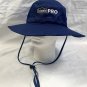 Lowe's Pro Floppy Bucket Hat Mens Womens Chin Strap Polyester Blue OSFM