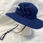 Lowe's Pro Floppy Bucket Hat Mens Womens Chin Strap Polyester Blue OSFM