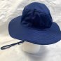 Lowe's Pro Floppy Bucket Hat Mens Womens Chin Strap Polyester Blue OSFM