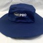 Lowe's Pro Floppy Bucket Hat Mens Womens Chin Strap Polyester Blue OSFM