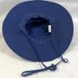 Lowe's Pro Floppy Bucket Hat Mens Womens Chin Strap Polyester Blue OSFM