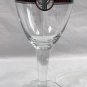 Boulevard brewing Smokestack Series Stemmed Beer Glass Gold Rimmed