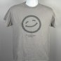 Scooters Coffee Smiley Face Logo T Shirt Mens Medium Cotton Gray