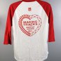 Union Pacific Railroad Making Tracks Healthy Hearts Raglan T Shirt Mens Medium