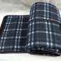 New Union Pacific Railroad I'm Essential Picnic Blanket Blue Plaid 52" x 46"