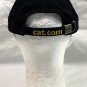 CAT Caterpillar Baseball Hat Mens Embroidered Logo cat.com Black