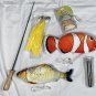 2 Flippity Fish Pet Cat Dog Toy Interactive Motion Activated Rechargeable USB