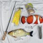 2 Flippity Fish Pet Cat Dog Toy Interactive Motion Activated Rechargeable USB