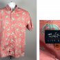 Salt Life Shirt Button Front Pocket Mens Medium Lobster Octopus Shrimp Crab