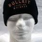 Bulleit Frontier Whiskey Beanie Hat Embroidered Black Acrylic