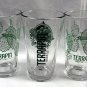 3 Terrapin Brewing Co Beer Pint Glasses Athens Georgia Turtle Hops Logo