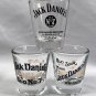 5 Different Jack Daniels Tennessee Whiskey Shot Glasses