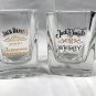 5 Different Jack Daniels Tennessee Whiskey Shot Glasses