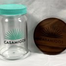 New Casamigos Tequila Plastic Mason Jar Cocktail Glass & Wooden Coaster New Casamigos Tequila Plastic Mason Jar Cocktail Glass & Wooden Coaster