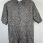 Tori Richard Button Front Shirt Mens XL Square Shape Design 100% cotton