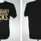 Wild Turkey Whiskey If it Requires a Straw it Probably Sucks T Shirt Mens Large Wild Turkey Whiskey If it Requires a Straw it Probably Sucks T Shirt Mens Large
