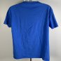 Boulevard Brewing Co Distressed Baseball Logo T Shirt Mens Large Blue Beer