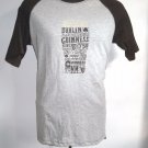 Guinness Stout Beer Made of Goodness Raglan T Shirt Mens Medium Dublin
