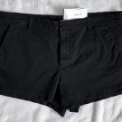 Womens J Brand Contemporary Clara Short Size 32 Black Cotton Poly 2.5" Inseam