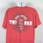 Pug Ryans Lakeside Tiki Bar Time Flies When You're Having Rum T Shirt Mens XL