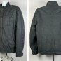 Levis Sherpa Lined Trucker Jacket Coat Mens Medium Canvas Black