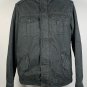 Levis Sherpa Lined Trucker Jacket Coat Mens Medium Canvas Black