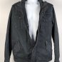 Levis Sherpa Lined Trucker Jacket Coat Mens Medium Canvas Black