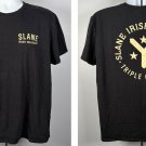 Slane Irish Whiskey Triple Casked T Shirt Mens XL Black Cotton Slane Irish Whiskey Triple Casked T Shirt Mens XL Black Cotton