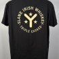 Slane Irish Whiskey Triple Casked T Shirt Mens XL Black Cotton