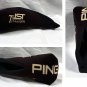 One Ping Ist Titanium Driver Golf Club Head Cover Black & Gold