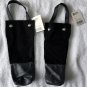 2 New Ketel One Vodka Bottle Bag Embroidered Canvas Black Handle Snaps Gift Tag