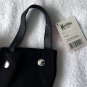 2 New Ketel One Vodka Bottle Bag Embroidered Canvas Black Handle Snaps Gift Tag